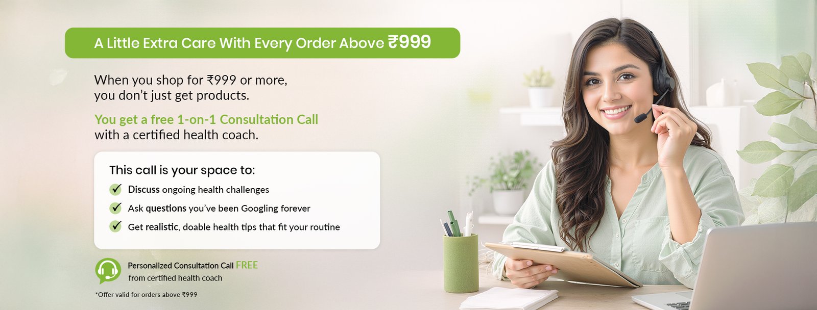 Health consultation support with Nivlif organic moringa powder purchase