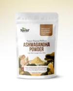 Pure Ashwagandha powder packaging by Nivlif Organic
